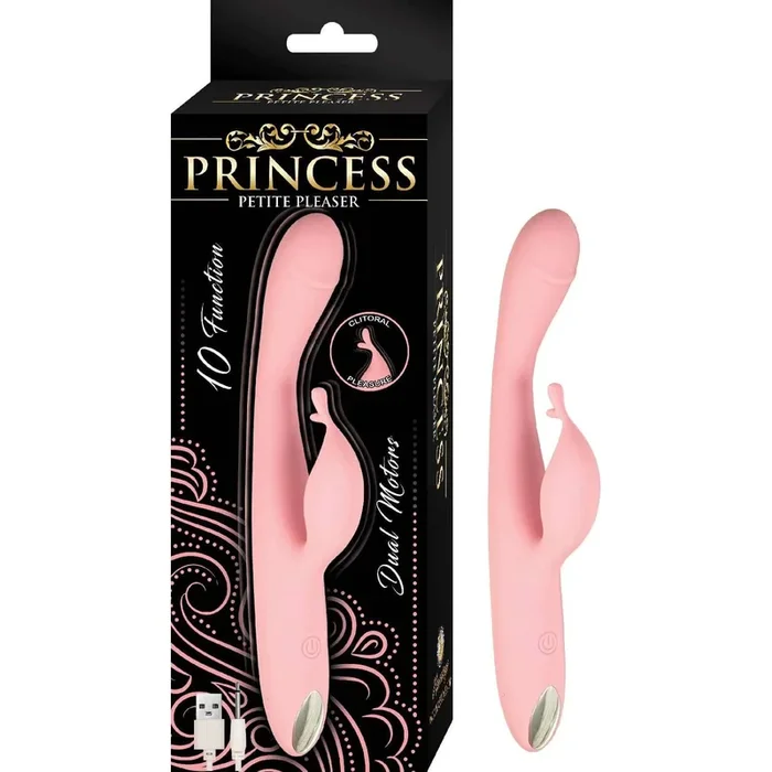 Experience Petite Pleasure with the Nasstoys Princess Petite Pleaser Pink Rabbit Vibrator