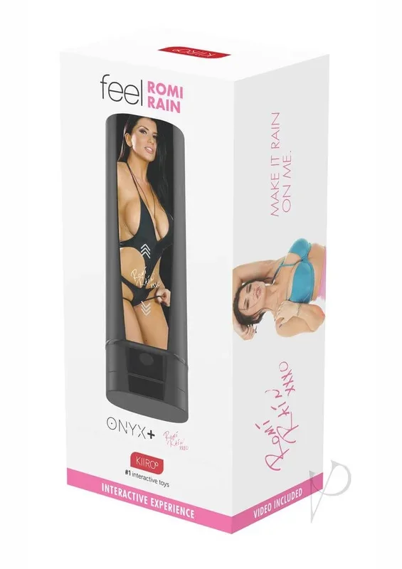 Experience Romi Rain’s Interactive Pleasure with Onyx+ | The Ultimate Kiiroo Masturbator