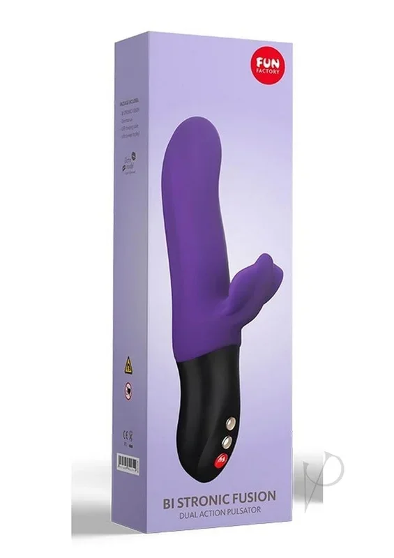Experience Ultimate Pleasure with the Bi Stronic Fusion Violet!
