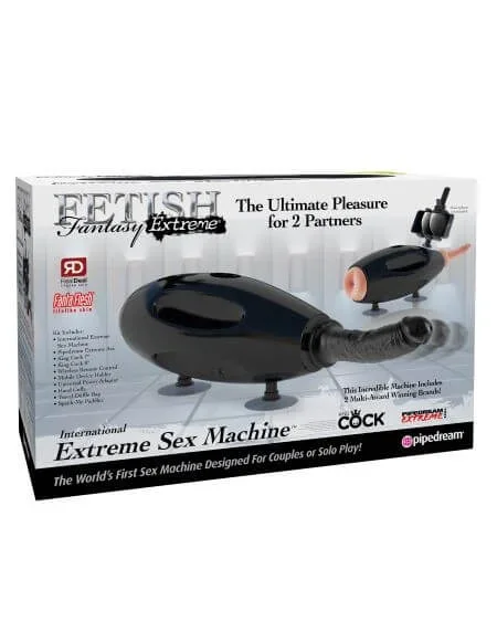 Experience Ultimate Pleasure with the Fetish Fantasy Extreme International Sex Machine