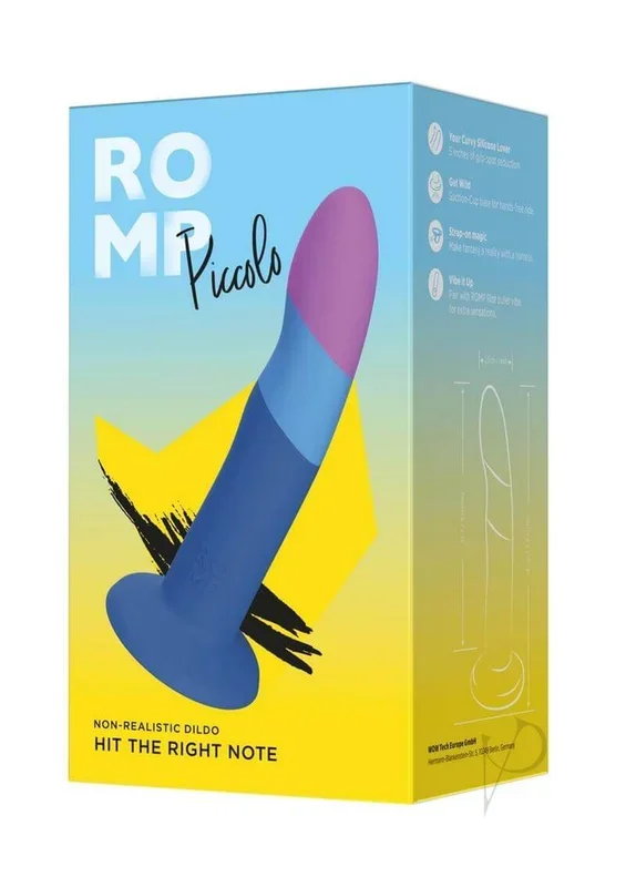 Explore Pleasure with ROMP Piccolo Silicone Dildo: A Versatile Delight