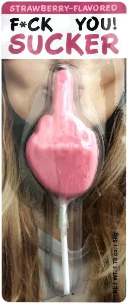 F*ck You Sucker by Kheper Games | Strawberry-Flavored Adult Lollipop