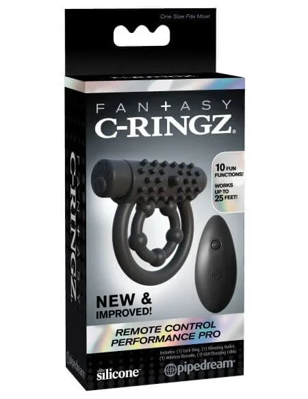 Fantasy C-Ringz Remote Control Performance Pro: Ultimate Couples’ Pleasure Ring