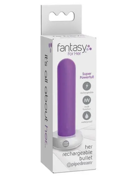 Fantasy For Her Her Rechargeable Bullet Vibrator Purple