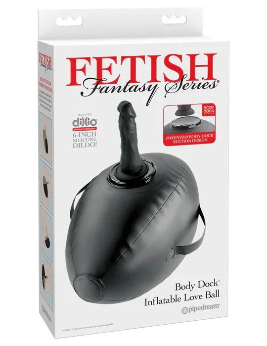 Fetish Fantasy Series Body Dock (Black) – Inflatable Love Ball