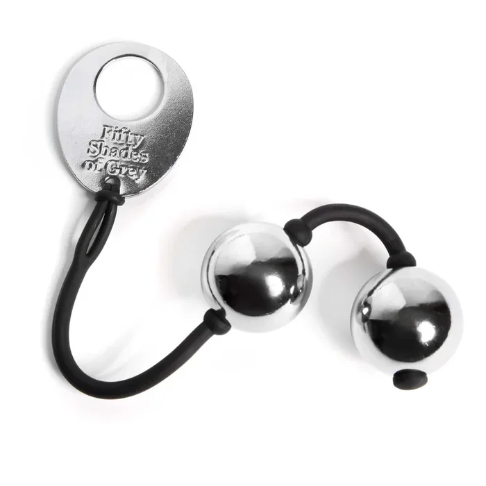 Fifty Shades of Grey Official Collection Inner Goddess Silver Metal Pleasure Balls