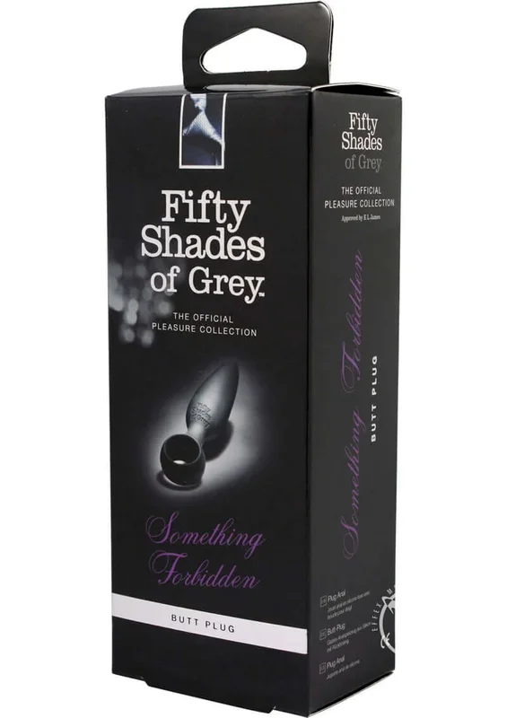 Fifty Shades of Grey Something Forbidden Butt Plug – Black