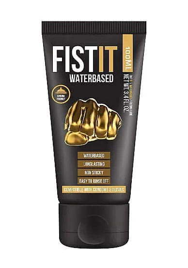 Fist It Water-Based Personal Lubricant 3.4 Oz – Long-Lasting and Non-Sticky