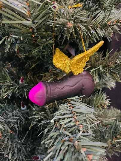 Flying Penis Ornament
