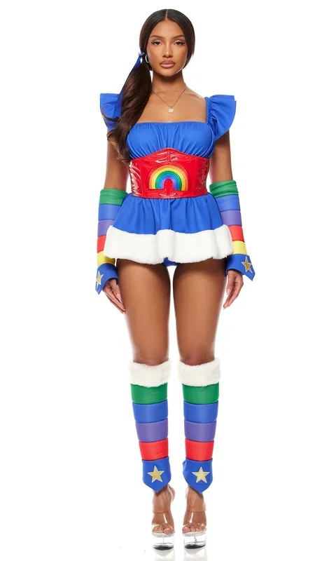 Follow The Rainbow Cartoon Character Costume