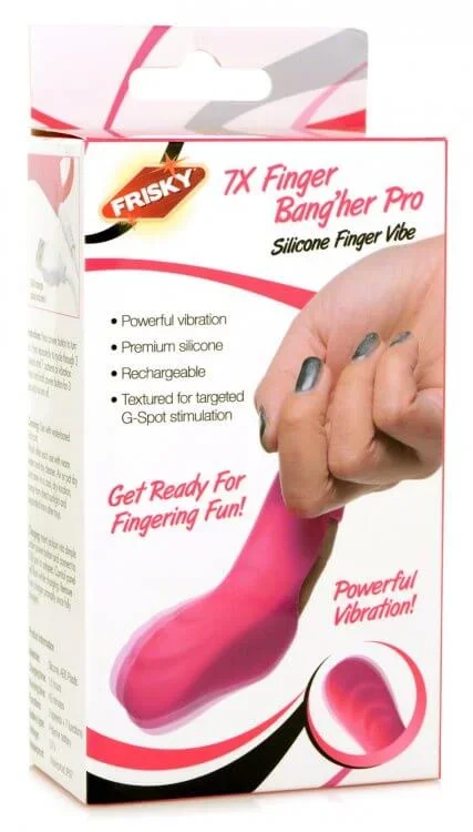 Frisky 7X Finger Bang Her Pro Finger Vibe Pink | Elevate Your Finger Banging Technique