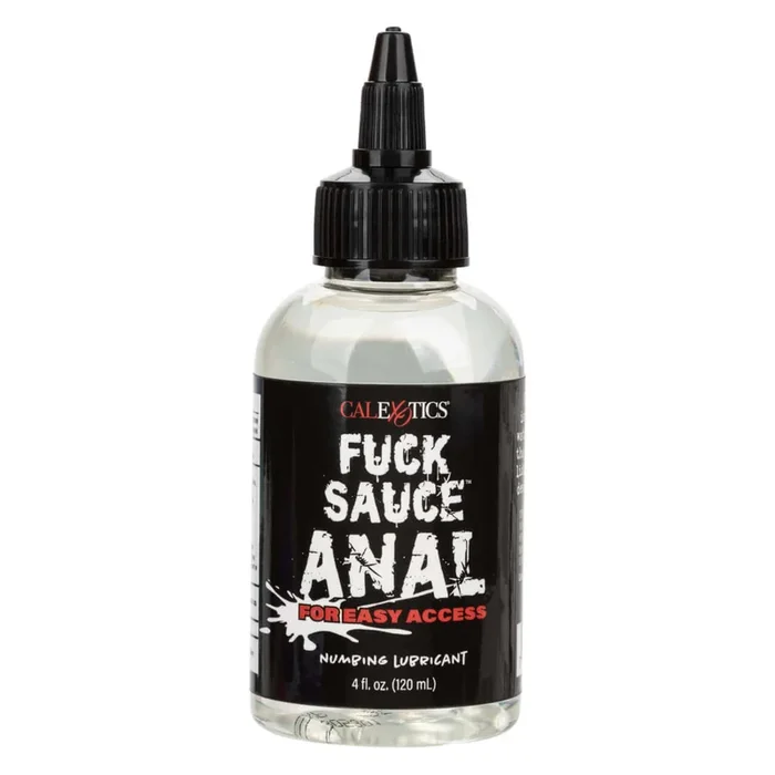 Fuck Sauce Anal Numbing Water Based Lubricant 4 Oz