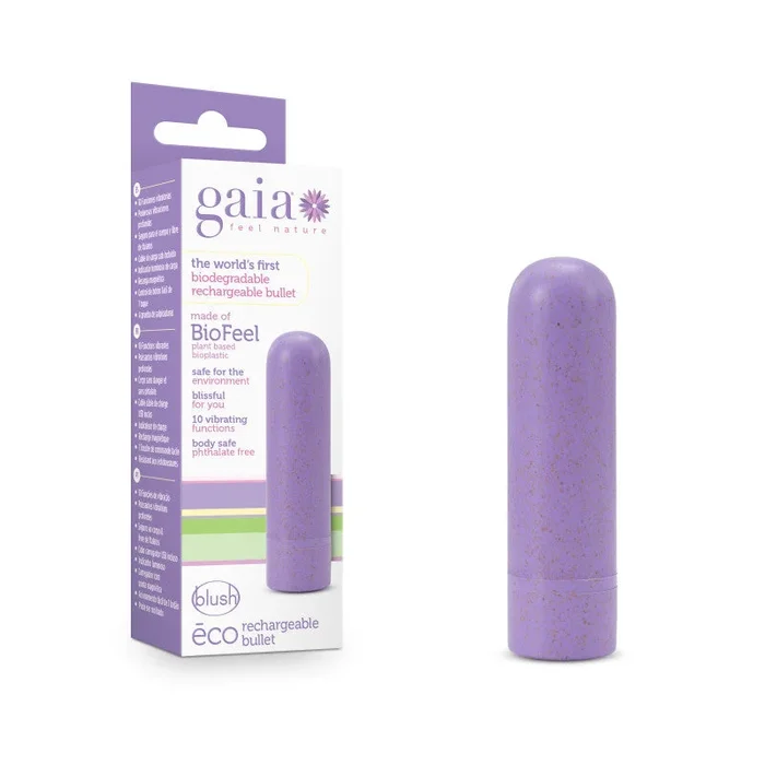 Gaia Eco Rechargeable Bullet – Lilac Purple USB Rechargeable Bullet