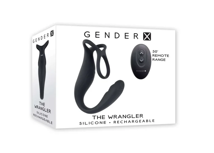 Gender X The Wrangler: The Ultimate 3-Part, Remote-Controlled Toy for Targeted P-Spot Stimulation