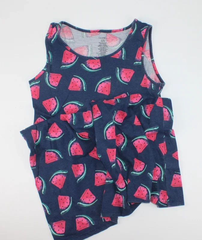 GEORGE WATERMELON SUNDRESS 14/16 PRE-LOVED