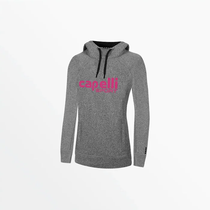 GIRL’S LOGO HEATHER PULLOVER HOODIE