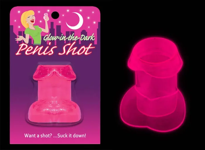 Glowing Penis Shot Glass – Illuminate Your Party Fun!