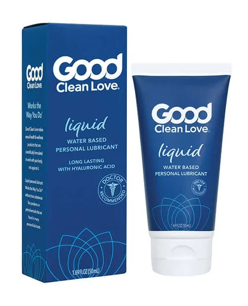 Good Clean Love Liquid Lube – 50ml, Hydrating, Water-Based, pH Balanced