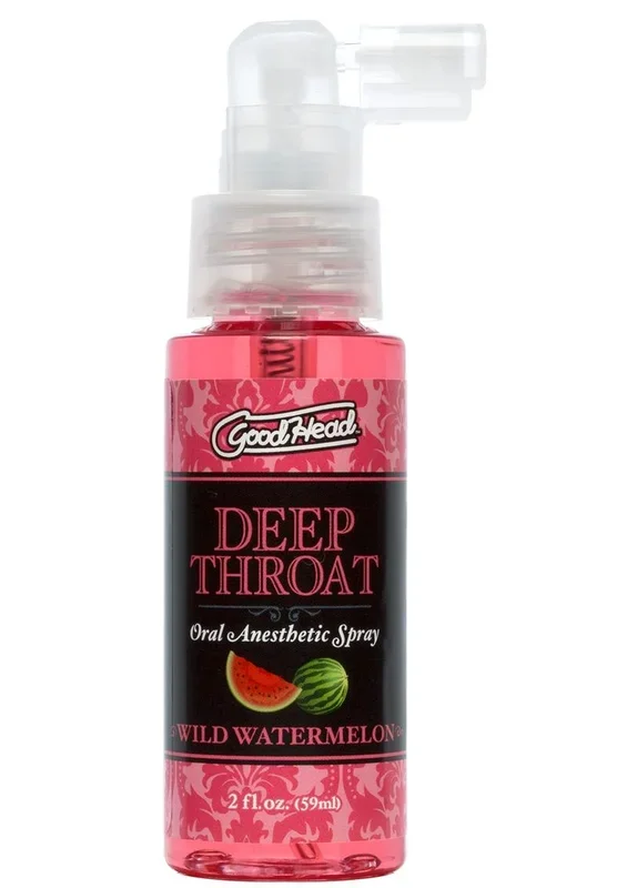 Goodhead Deep Throat Oral Anesthetic Spray Wild Watermelon