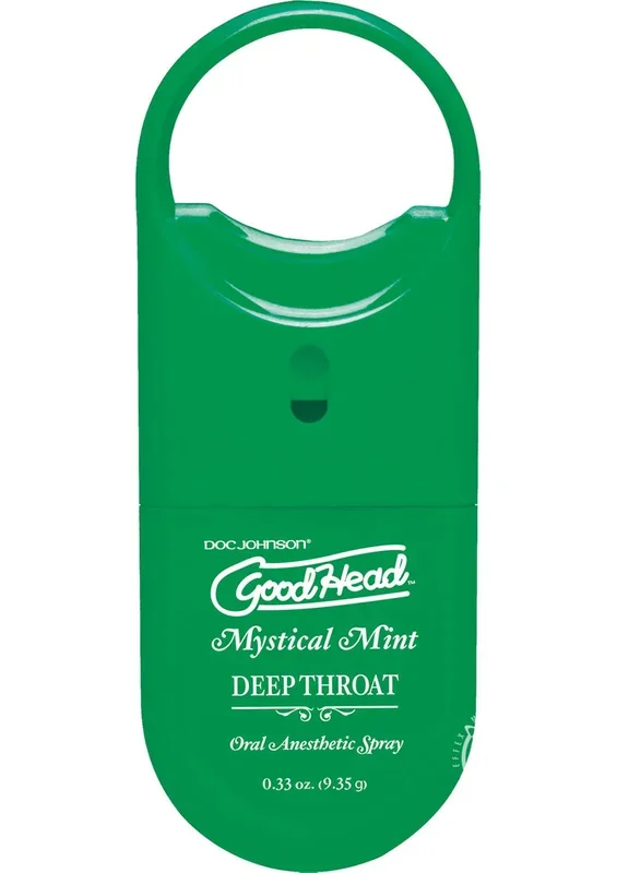 Goodhead Deep Throat To-Go Oral Anesthetic Spray Mint