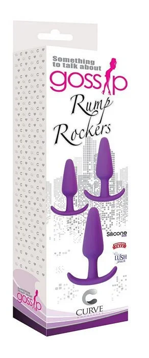 Gossip Rump Rockers Violet Purple Butt Plugs