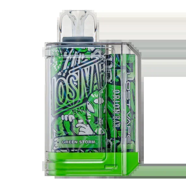 Green Storm Lost Vape Orion Bar 7500