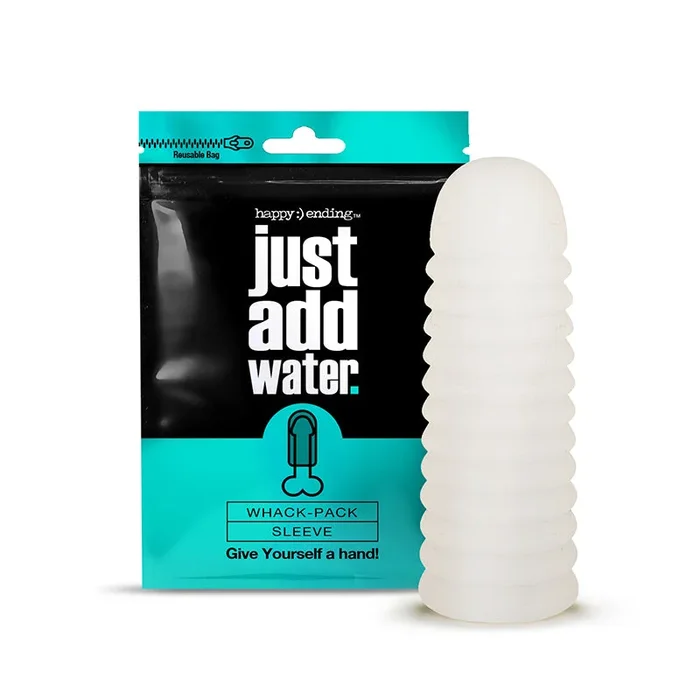 Happy Ending Just Add Water Self-Lubriating Whack Pack – Sleeve