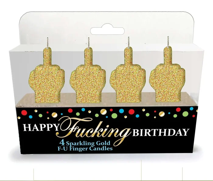 Happy F*ing Birthday Candle Set