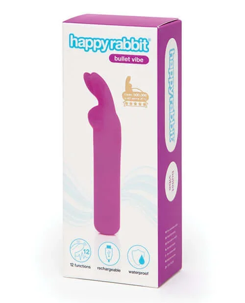 Happy Rabbit Rabbit Ears Bullet Vibe: Compact Pleasure Companion