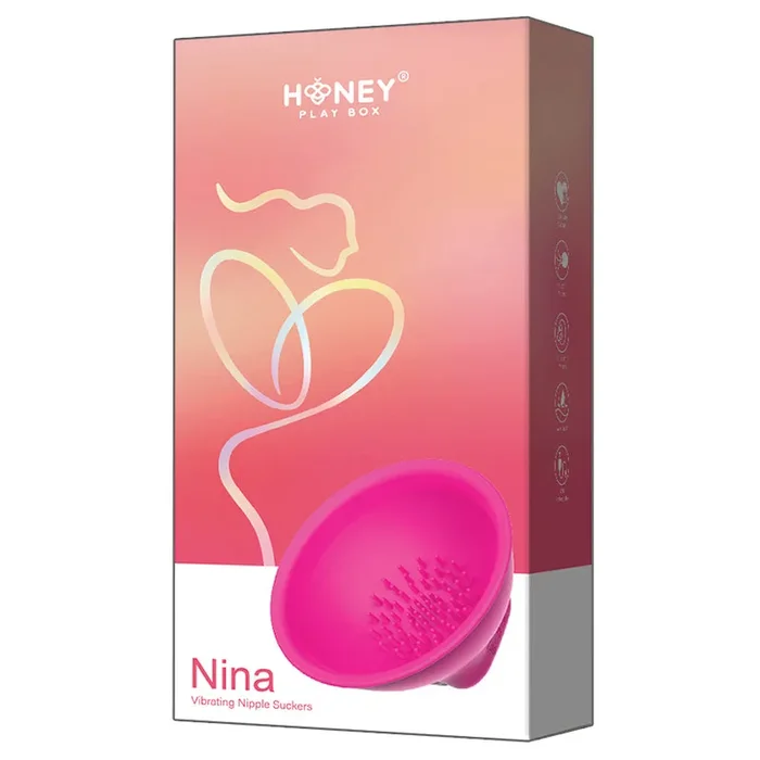 Honey Play Box Nina Vibrating Nipple Suckers