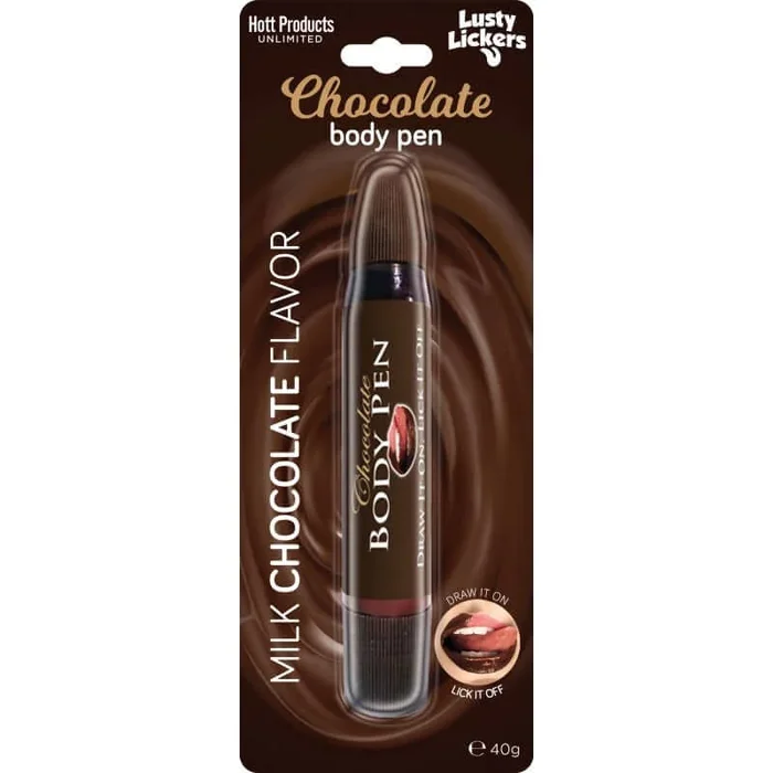 Hott Products Unlimited Milk Chocolate Body Pen – Explore Sensual Creativity