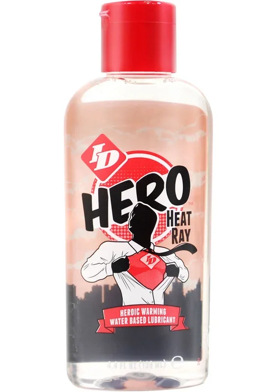 Id Hero Heat Ray Water Based Warming Lubricant