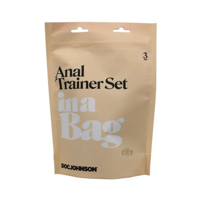 In A Bag Anal Trainer Kit Black