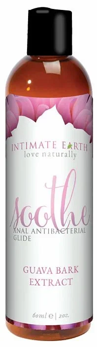Intimate Earth love naturally Soothe Glide Anti-bacterial Anal Lubricant 2 Oz