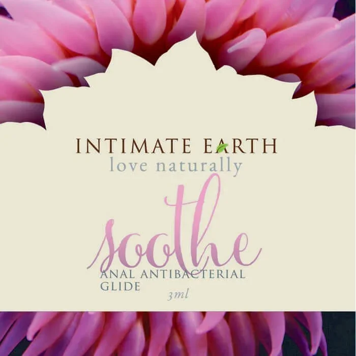 Intimate Earth Soothe Glide 3ml: Natural Anti-Bacterial Anal Lubricant