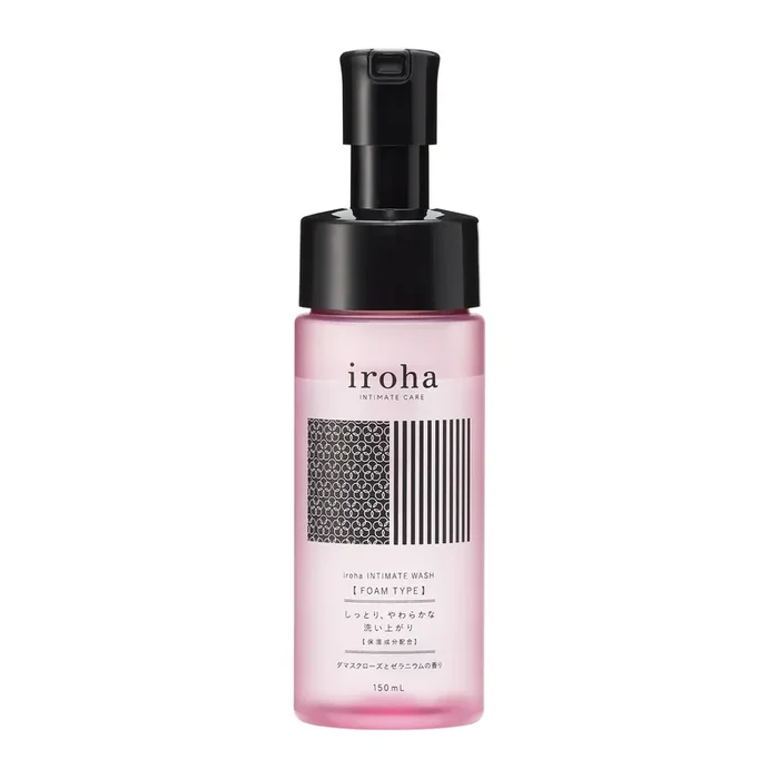 iroha INTIMATE WASH [FOAM TYPE] Rosa Damascena e Geranio