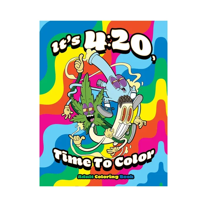 It’s 4:20, Time To Color Coloring Book