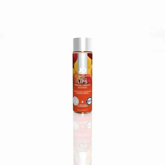 Jo H2O Peachy Lips 4 Oz Flavored Lubricant