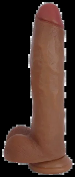 Jock Suction Cup Dildo with Balls – 11 Inch