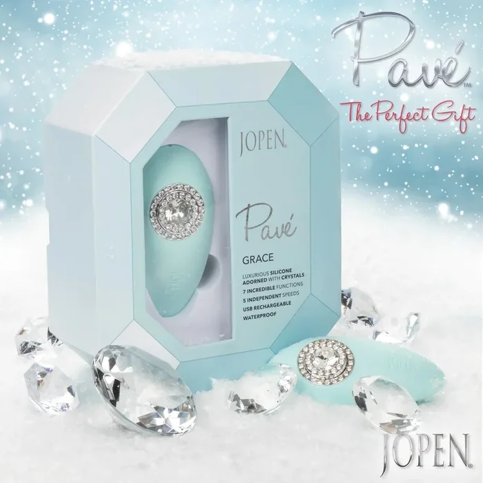 Jopen Pave Grace Luxurious Silicone Clit Massager [Limited Time Offer]