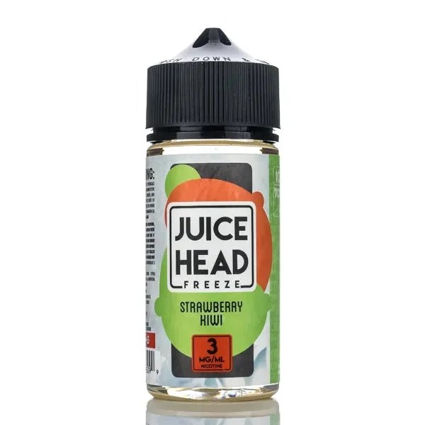Juice Head Freeze E-Liquid – Strawberry Kiwi Freeze – 100ml