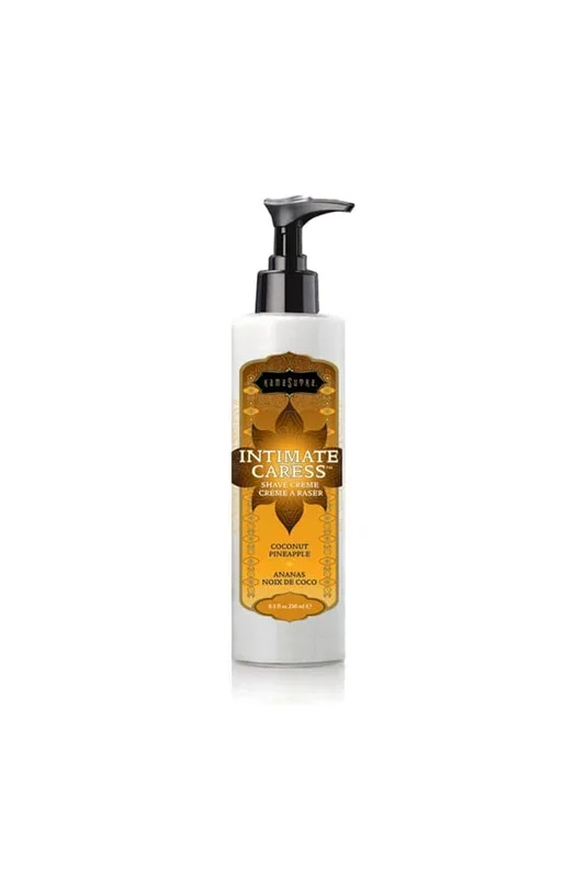 Kama Sutra – Intimate Caress Shave Creme – 8.5oz – Coconut Pineapple