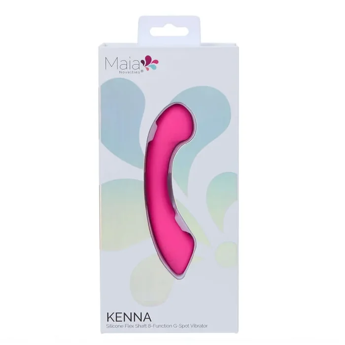 Kenna Flex Shaft G Spot Vibrator Pink by Maia Toys