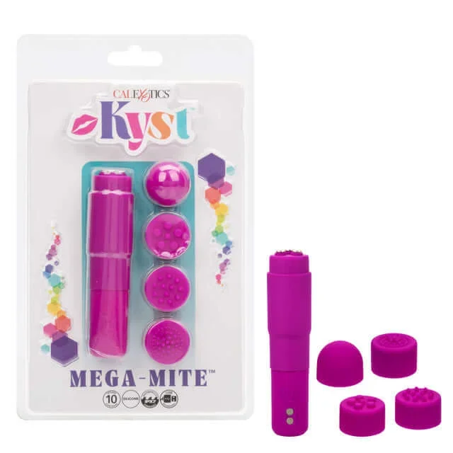 Kyst Mega-Mite Pink – 10 Function Rechargeable Mini Wand Vibrator