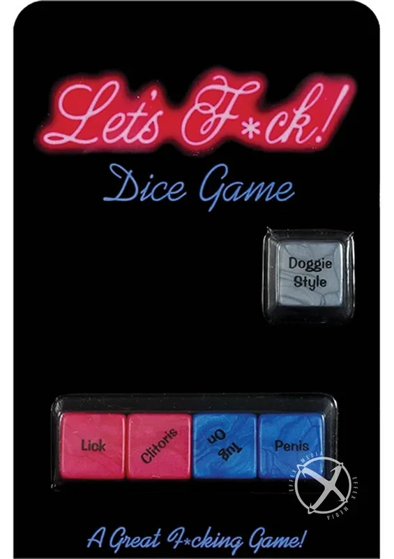 Let’s F*ck! Dice Game