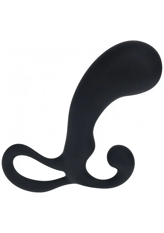 LEVELZ – Bulb with Loop Silicone Prostate Massager – Large – Black