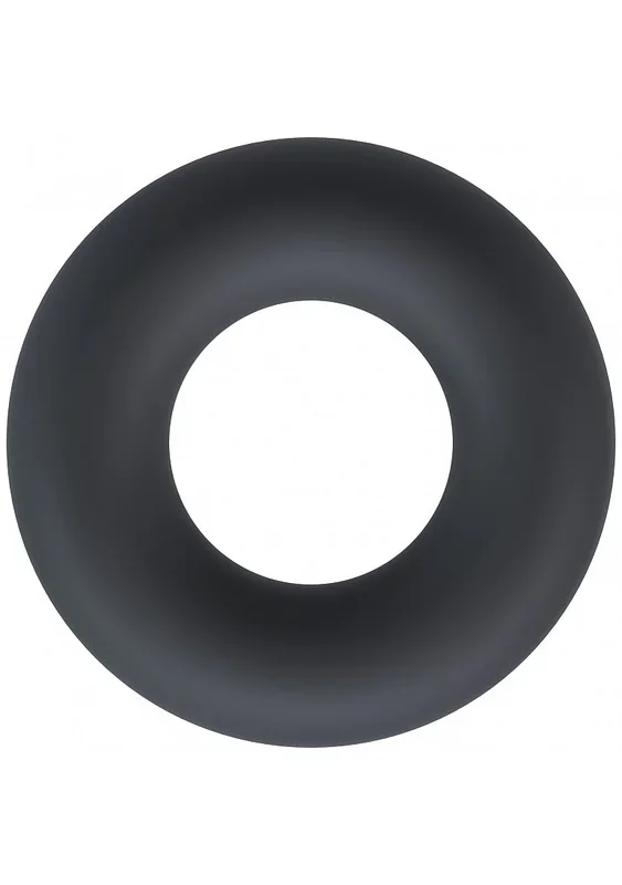 LEVELZ – Liquid Silicone Cock Ring – M – Black