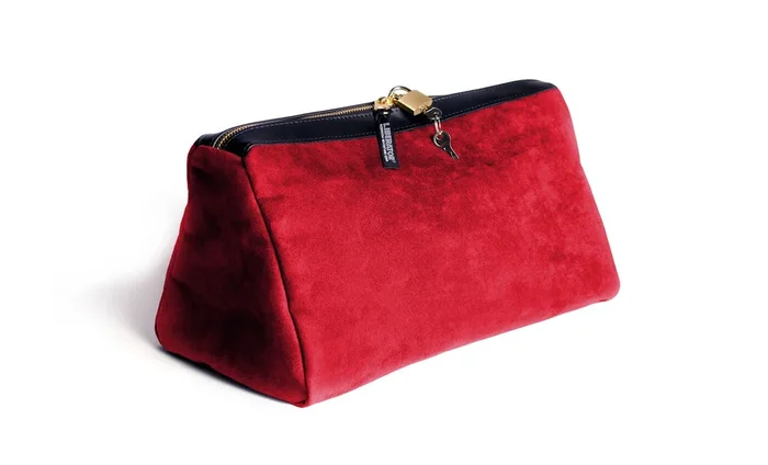 Liberator Tallulah Locking Toy Case – Microsuede Cinnabar