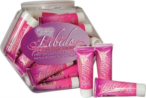 Libido – Aphrodisiac for Her – 36 Piece Fishbowl – 0.5 Oz. Tubes