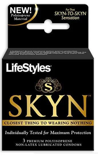 Lifestyles Skyn Condoms 3 Pack